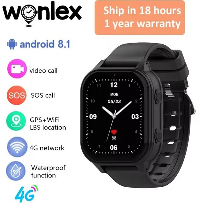 Смарт годинник для дітей Wonlex 4G KT19 PRO GPS. Харків - фото 4