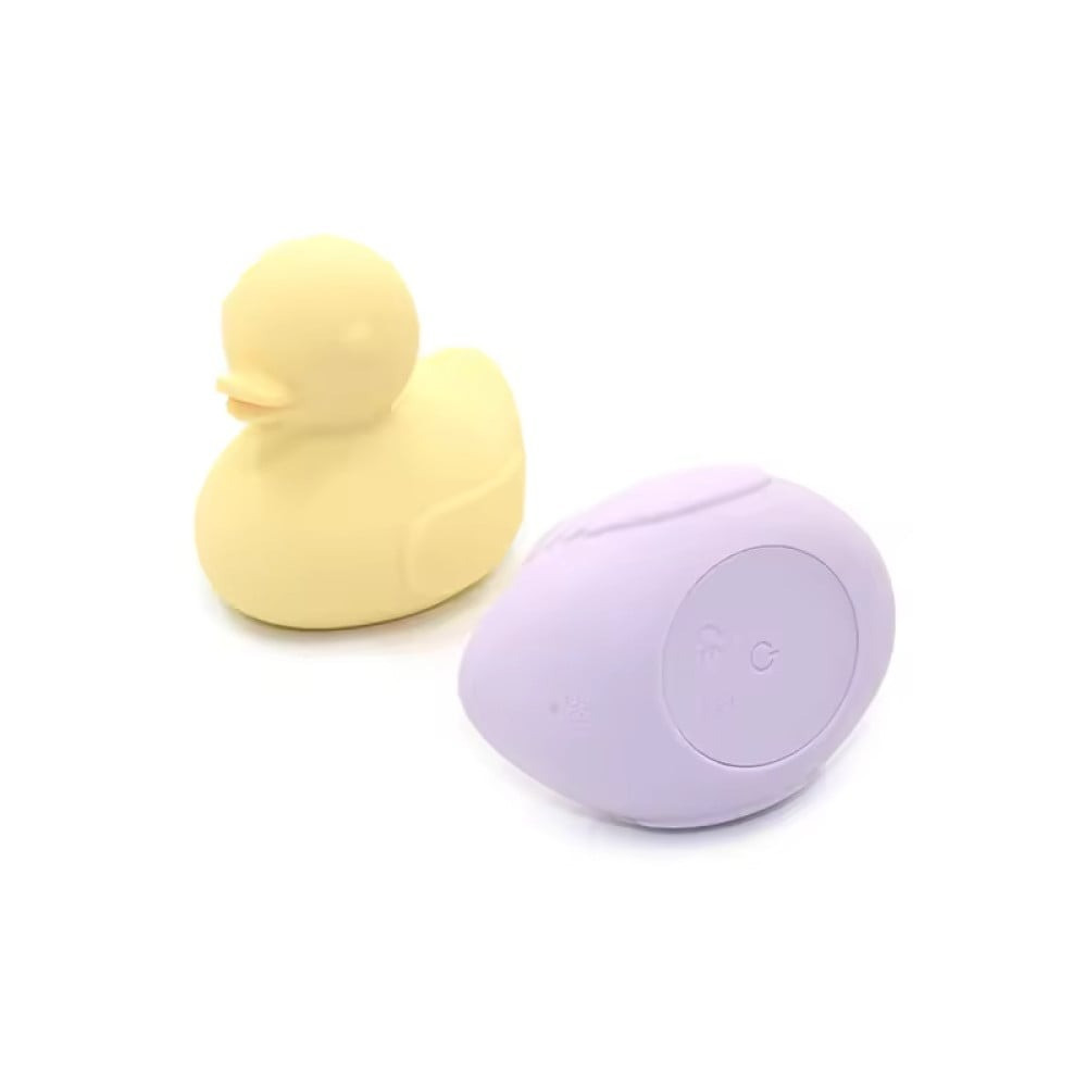 Вібратор для клітора у вигляді качки Sweet Em , силіконовий, лавандовий Sex Aura Київ - фото 5