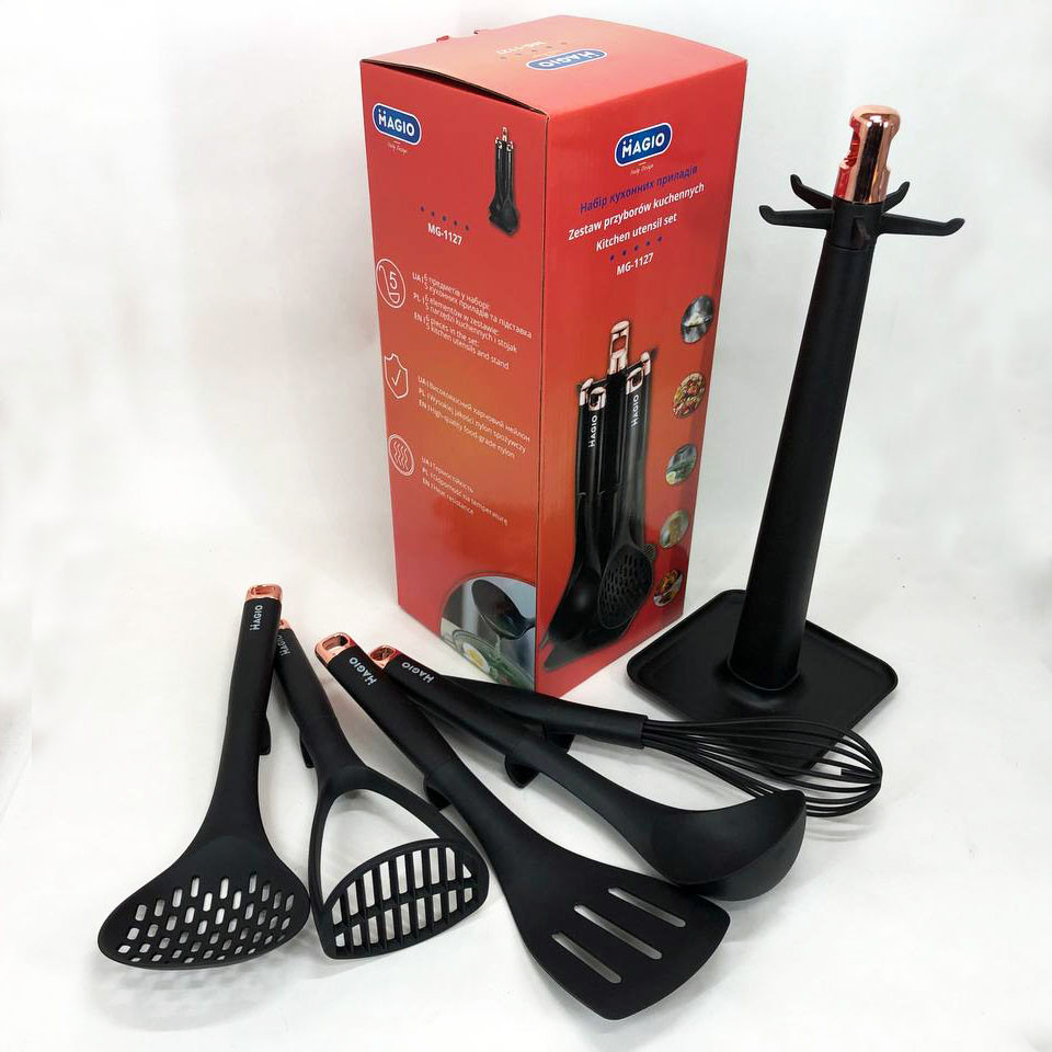 Якісний силіконовий набір Magio, Набір кухарського, Силіконові приналежності для домашньої кухні AY-99 Львів - фото 7