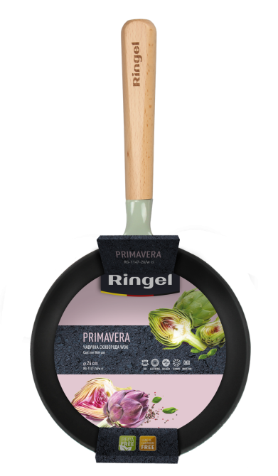 Сковорода чавунна Wok Ringel Primavera 26 см (7135986) Киев - изображение 3