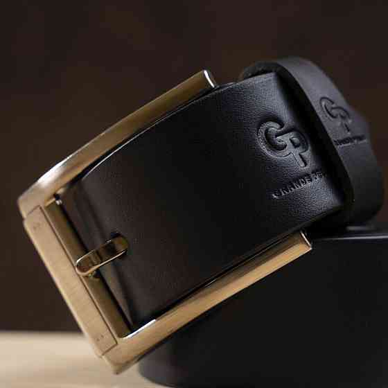 Ремінь чоловічий Grande Pelle 11055 Синій Київ