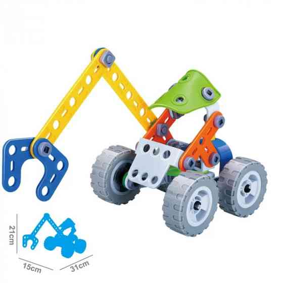 Конструктор Build&Play "Екскаватор" HANYE J-7704, 74 елементи Вінниця