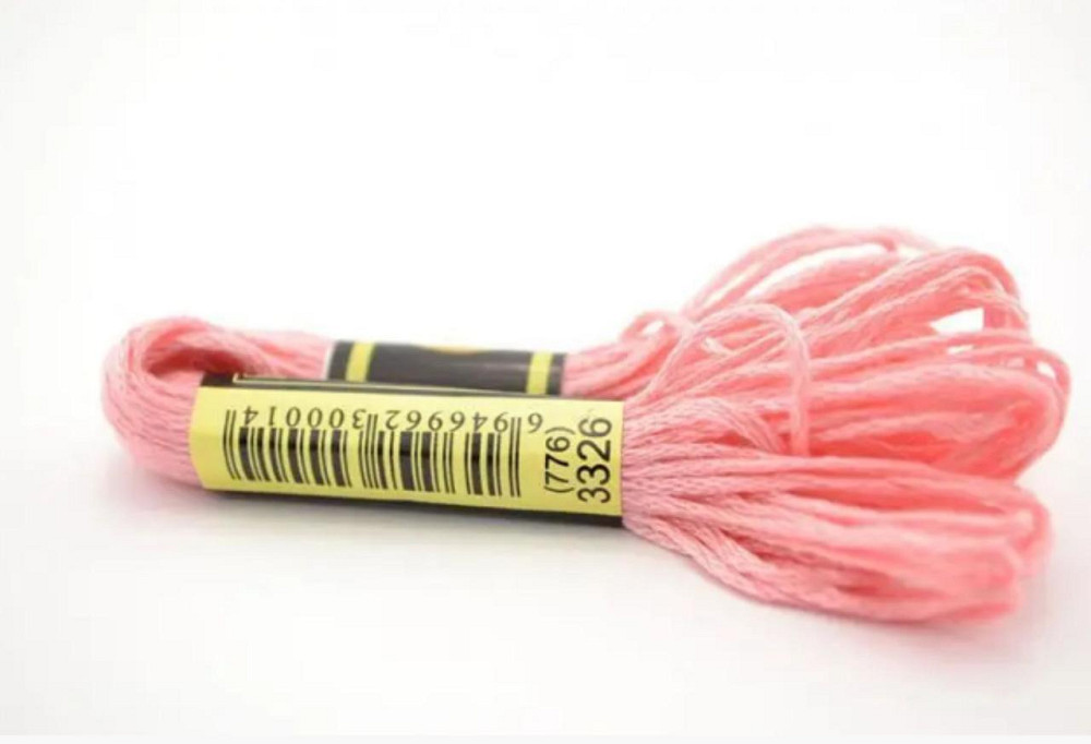 Нитки муліне для вишивання 3326 Київ - фото 1