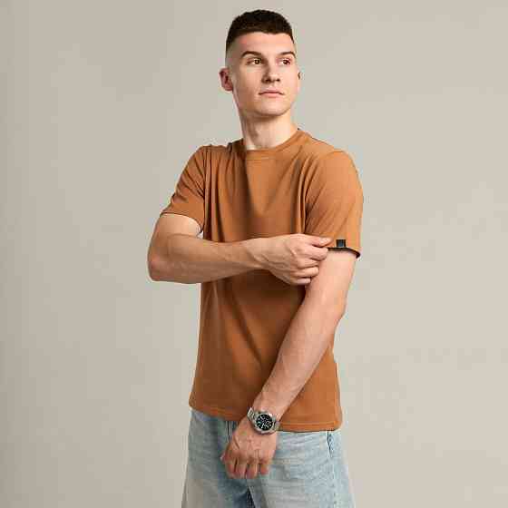 Чоловіча футболка бавовняна Pobedov Peremoga койот Київ