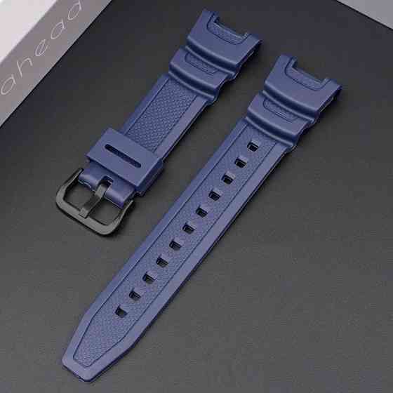 Ремінець для Casio SGW-100 Dark Blue BK SBR Київ