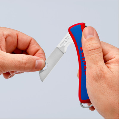 Ніж монтажний KNIPEX електрика складний (16 20 50 SB) Вінниця - фото 3