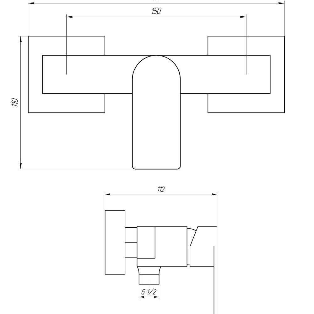 Змішувач для душа TOPAZ SARDINIA TS 08105-H20 Тернопіль - фото 9