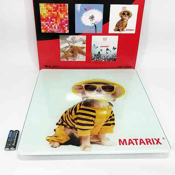 Весы для определение массы тела MATARIX MX-452 180 кг, Весы электронные напольные для дома EB-72 Львов