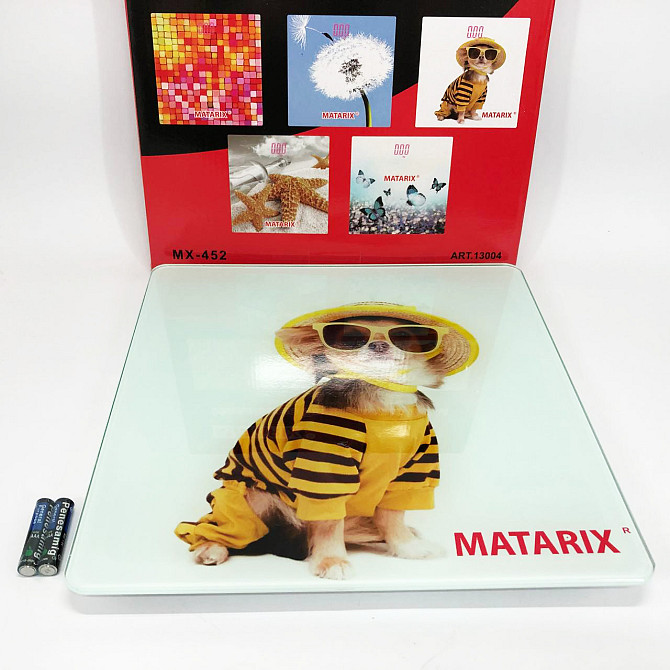 Весы для определение массы тела MATARIX MX-452 180 кг, Весы электронные напольные для дома EB-72 Львов - изображение 5