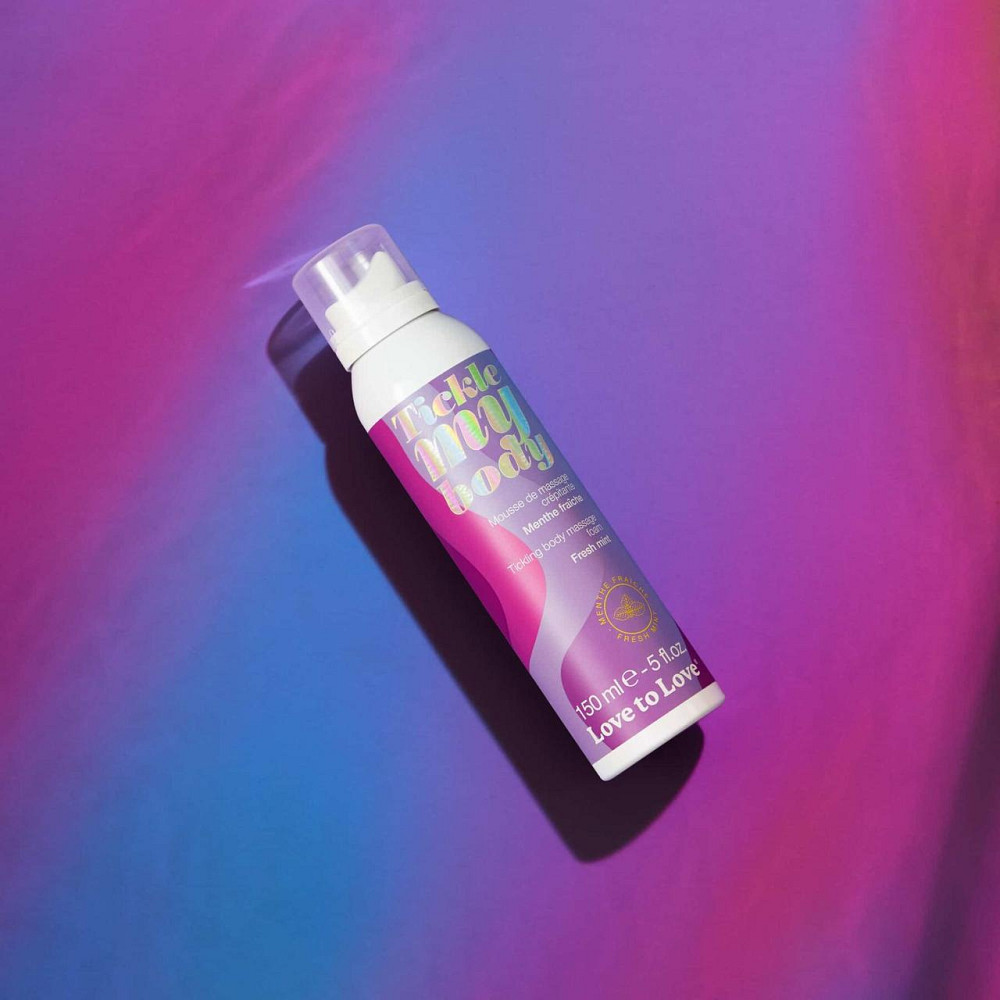 Массажная пена Love To Love TICKLE MY BODY Fresh Mint (150 мл) увлажняющая Sex Aura Киев - изображение 2