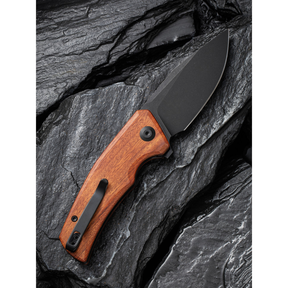 Ніж складаний кишеньковий Civivi Regulatron, (7.6 см) Nitro-V / Guibourtia Wood Київ - фото 11
