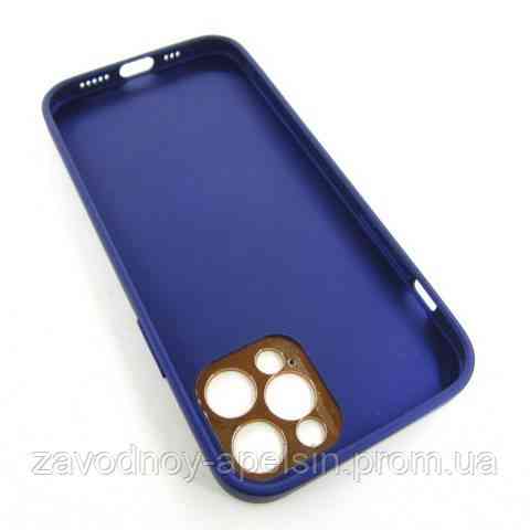 IPhone 12 pro шкіряний чохол Epik purple Одеса