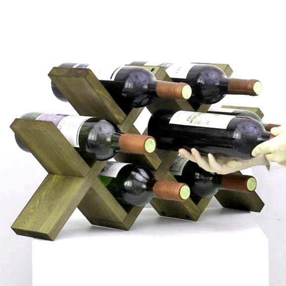 Настольная винная полка 