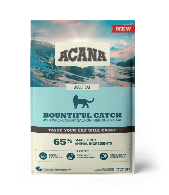 Acana Bountiful Catch Cat (Акана Баунтифул Кетч) сухой корм с рыбой для взрослых котов всех пород Запорожье - изображение 1