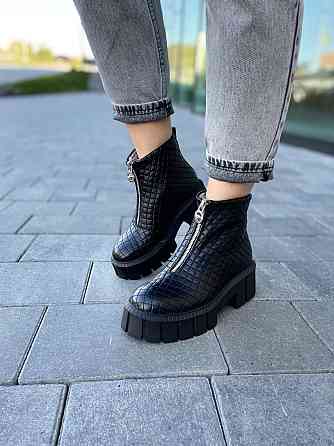 LIRIO Черевики жіночі LIRIO чорні натуральна шкіра зима 36-39 ( /91650) Коломия