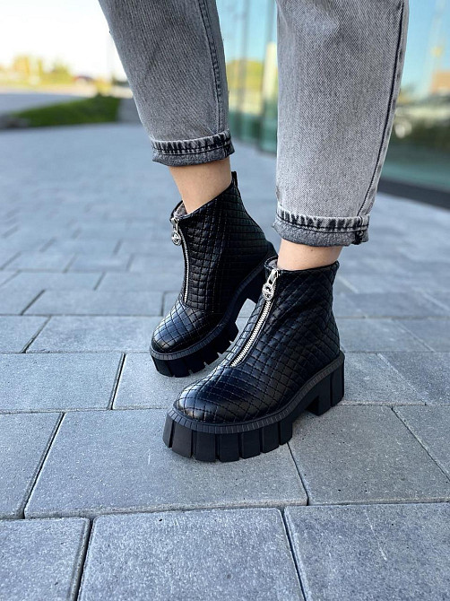 LIRIO Черевики жіночі LIRIO чорні натуральна шкіра зима 36-39 ( /91650) Коломия - фото 5