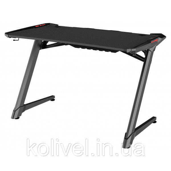 Стіл ігровий Sandberg Fighter Gaming Desk 2, Black 1,2x0,64x0,77м. (640-93) Київ - фото 2