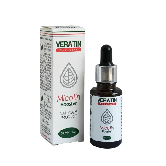 Капли для ногтей противогрибковые, восстанавливающие Micotin Booster (Микотин Бустер), Flosvita, Veratin Skin Care, 30 мл. флакон Харьков