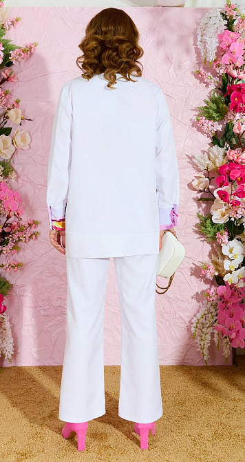 Нарядный брючный костюм тройка (52) Киев - изображение 6