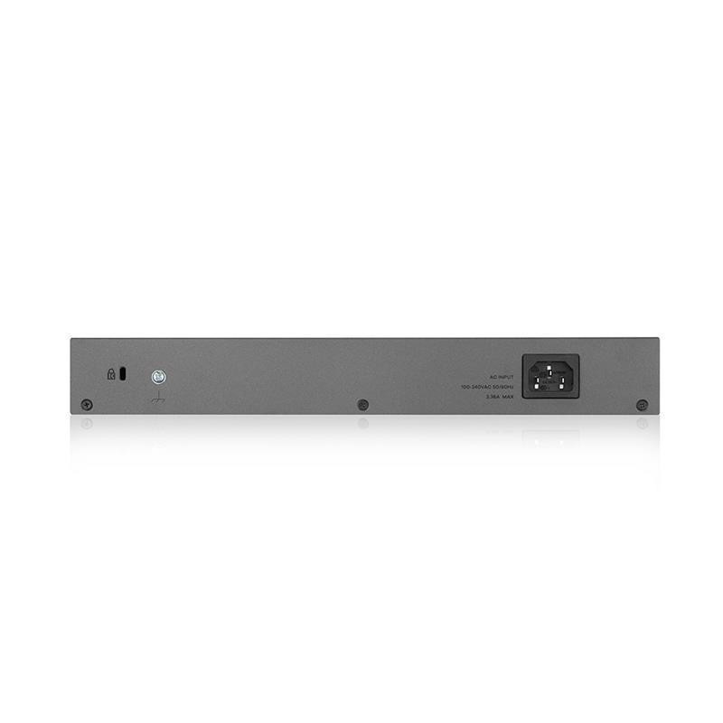 Комутатор для відеоспостереження ZYXEL GS1350-18HP (GS1350-18HP-EU0101F) (16xGE PoE+, 2xGE/SFP, PoE max 250W, Харків - фото 3