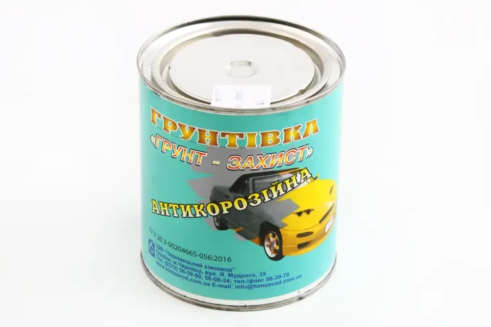 Ґрунт Хім Завод Грунт-Захіст 0.9кг (прямо на іржі) Вінниця - фото 1