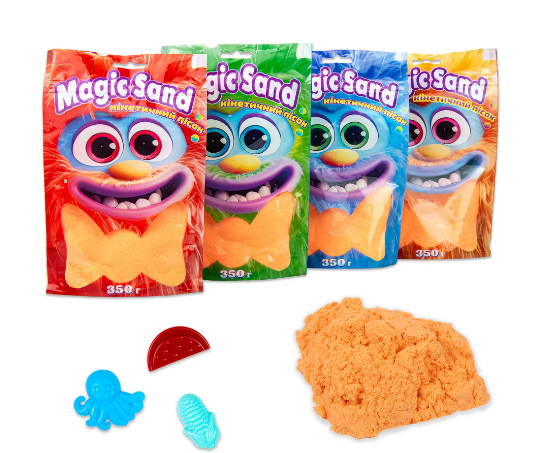 Magic sand в пакеті 39402-7 помаранчевий, 0,350 кг, шт Київ