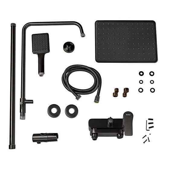 Душова колонна з змішувачем Haiba Milano 003-J Graphite HB4009 Харків