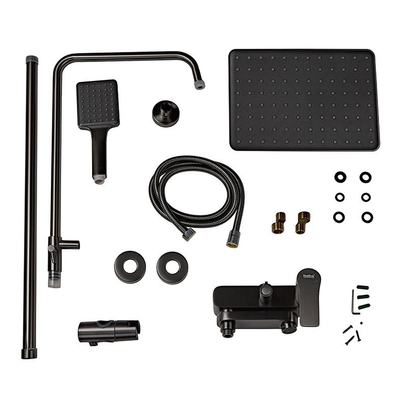 Душова колонна з змішувачем Haiba Milano 003-J Graphite HB4009 Харків - фото 6