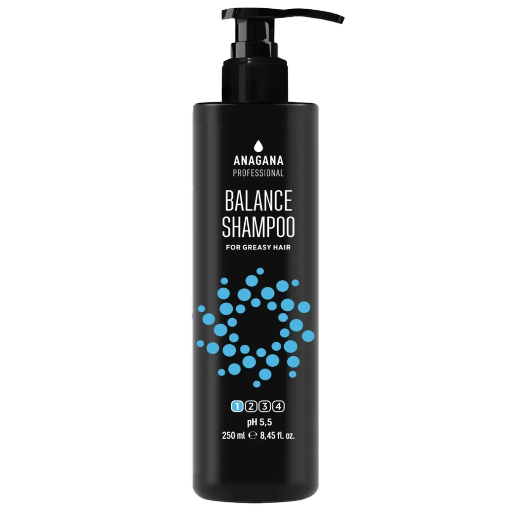 Шампунь "Баланс" для жирної шкіри голови ANAGANA 250 мл Київ - фото 1