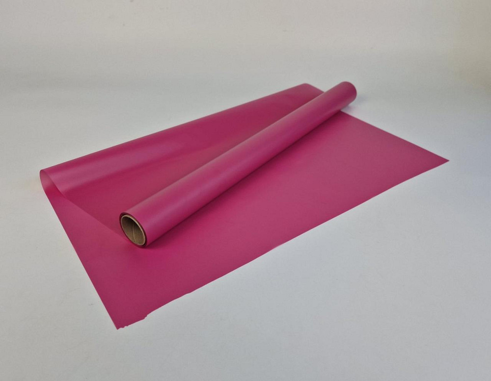 Калька для квітів Рулон 10 м тонований матовий (9) (h500) No 8 Світло Малиновий (1 шт.) Харків - фото 1