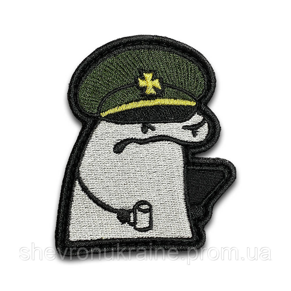 Шеврон Флорк Генерал (Форма контурна. На липучці) Розмір 8x7см Київ - фото 8