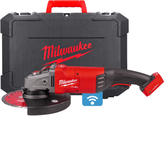 Шліфмашина кутова акумуляторна MILWAUKEE, M18 ONEFLAG230XPDB-0C, діаметр 230мм (кейс) Одесса