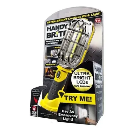 Беспроводная светодиодная лампа SUNROZ Handy Brite фонарь c магнитным основанием 10W Коломия