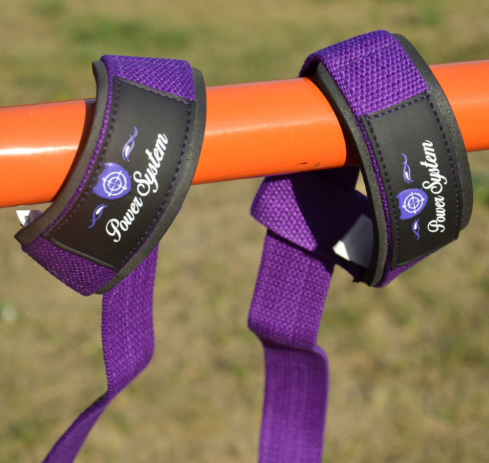 Лямки для тяги Power System PS-3420 G-Power Straps Purple Луцьк - фото 9