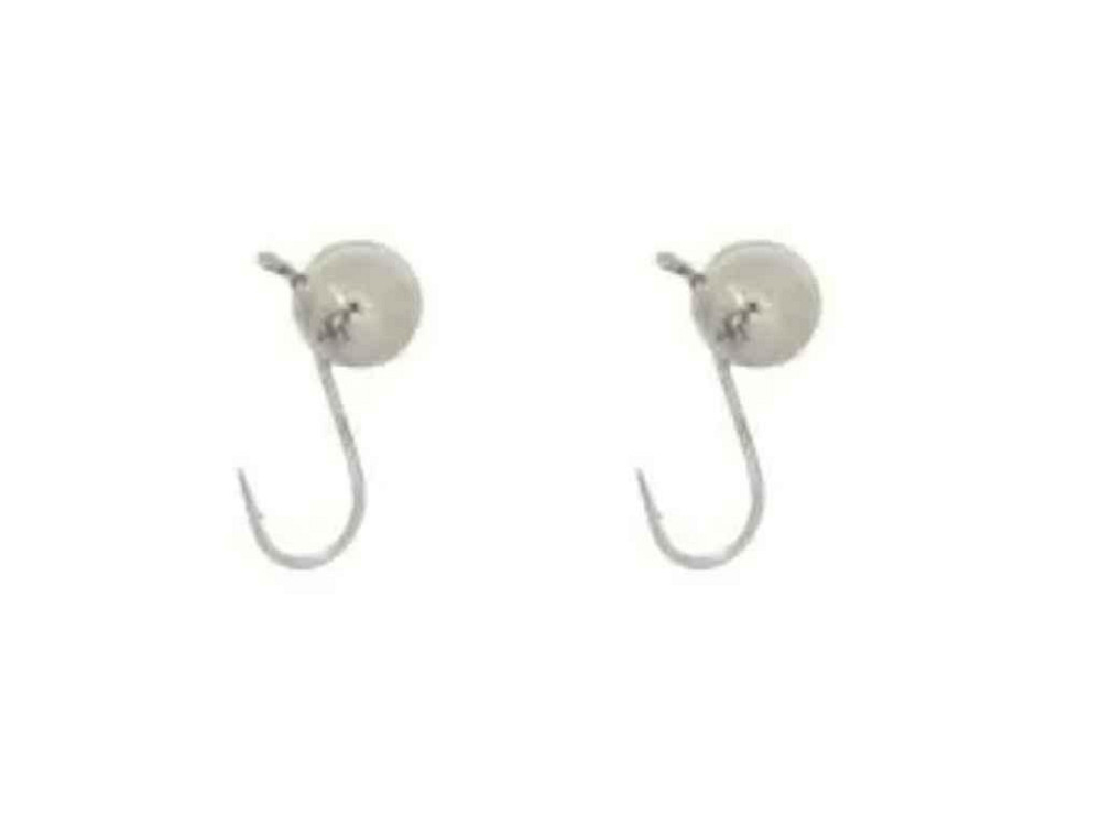 Мормишка вольфрам Шар с ушком 3мм 0.27г silver (2шт/уп) ТМ FISHING ROI Киев - изображение 1