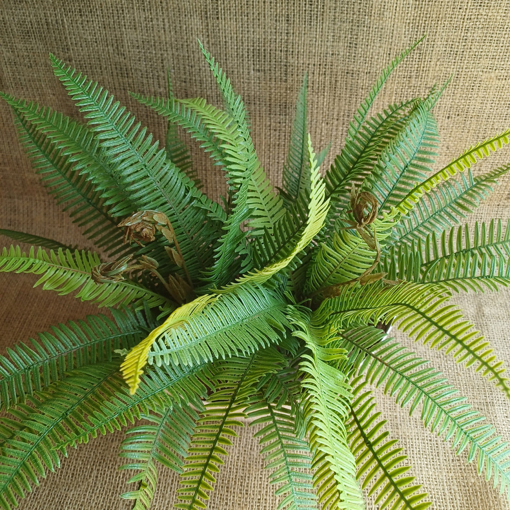 Штучний кущ міні папороті з латексу Дніпро - фото 3