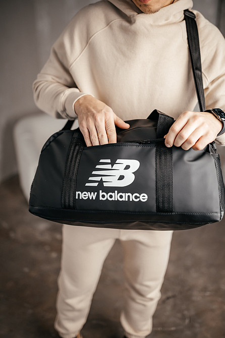 Спортивная мужская сумка New Balance, Классическая вместительная сумка для тренировок Нью БелансMasterSem Киев - изображение 6