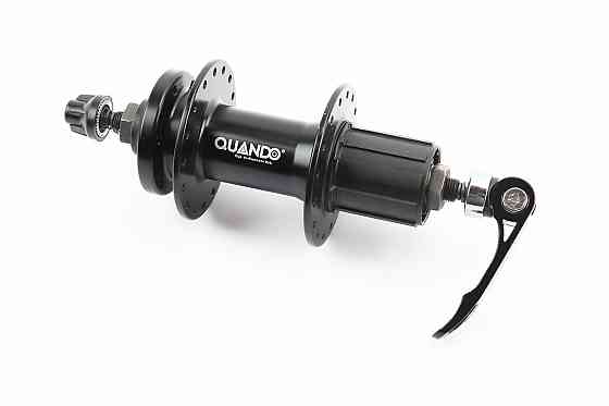 Втулка задня MTB алюмінієва 14Gx32H під касету 8-10зв, Disk-brake, кріпл. ексцентрик, чорна KT-MD4R Київ