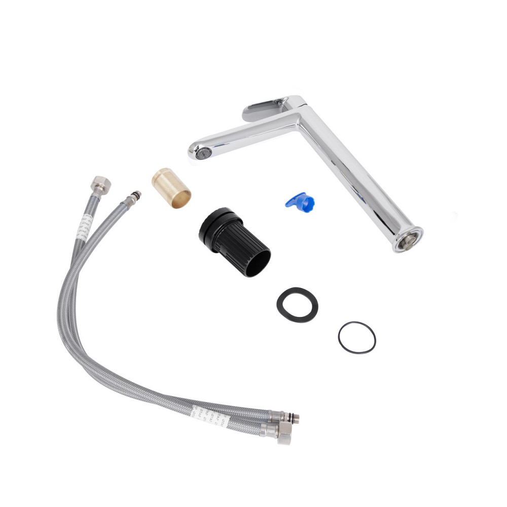 Змішувач для раковини Qtap Evia високий QTEVI269CRM47577 Chrome Київ - фото 7