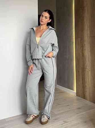 Женский стильный повседневный костюм двойка двунить Одесса