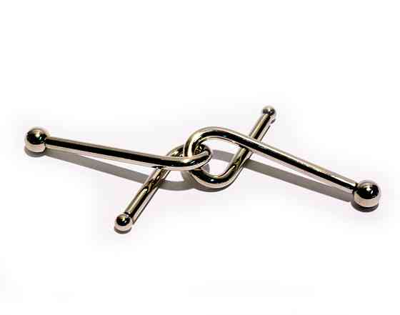 Головоломка IQ-тест, металева високого рівня складності Рівне