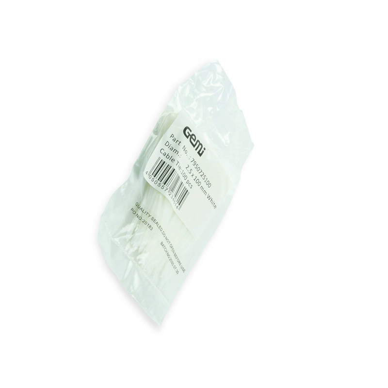 Хомут 450 x 4,8 білий пластиковий norma Мукачево - фото 1