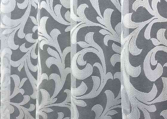 Тюль VR-Textil 1147т Жакард Білий 300х250 см (42-0979) Київ