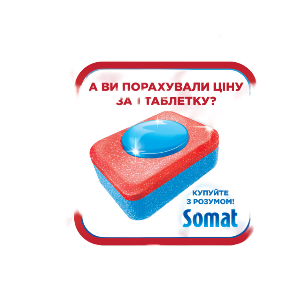 Таблетки для посудомоечной машины Somat All in one поштучно Виноградов - изображение 8