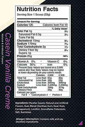 Протеїн Rule 1 Casein 900 g (Vanilla cream) Луцьк