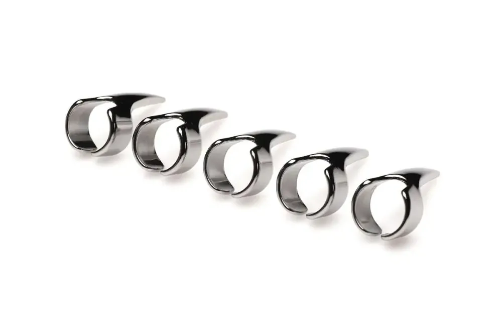 Набір кілець з кігтями Master Series Five-Piece Sensation Claw Rings - Silver Львов - изображение 4