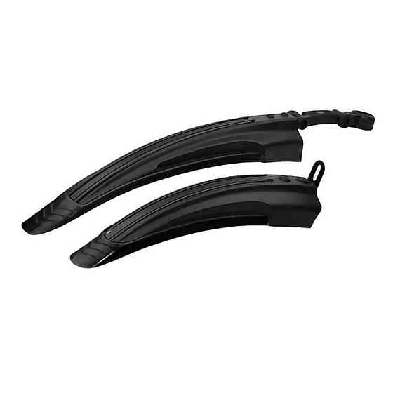 Крила велосипедні для коліс 20'' 24'' 26'' Feel Fit Чорні Бровари