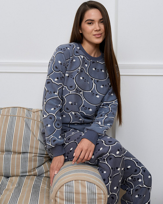 Жіночий костюм зі штанами Фліс — ведмедіки Lady Secret Київ - фото 3