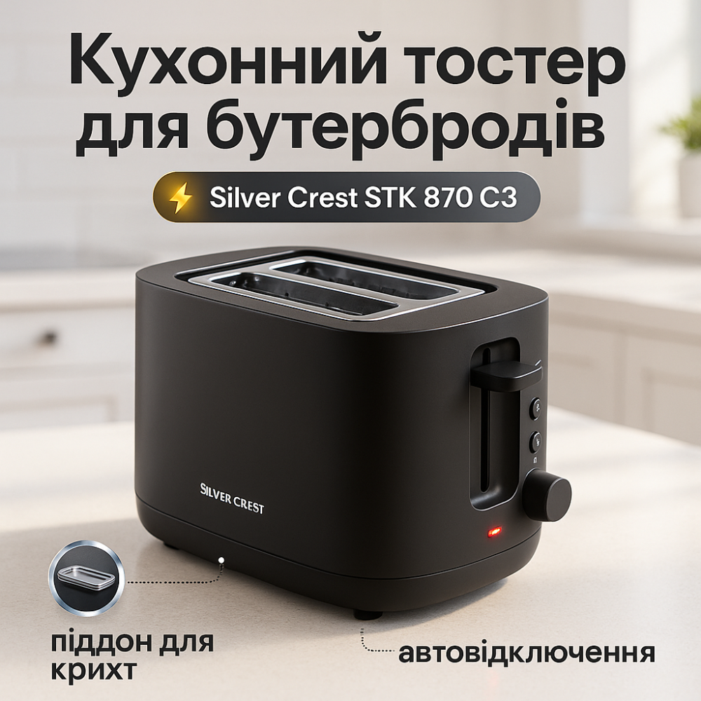 Качественный электрический тостер на 2 ломтика, Сэндвичница для тостов, Тостер со съемным поддоном QY-48 Львов - изображение 2