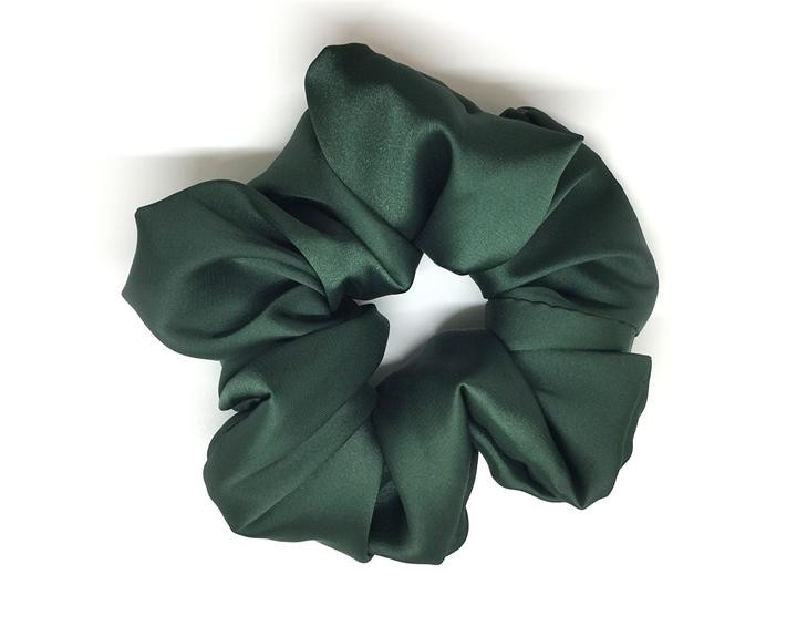 Резинка для волос темно-зеленая модная Киев - изображение 1